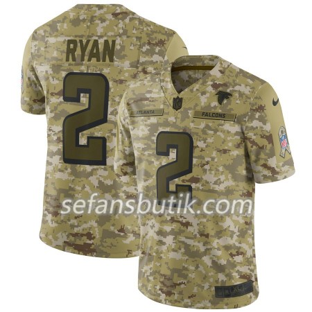 Atlanta Falcons Tröjor Matt Ryan 2 Nike Salute to Service - Herr Atlanta Falcons Tröjor Matt Ryan 2 Nike Salute to Service - Herr